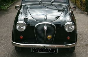 Austin A35 - lights and grill